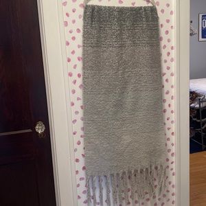 Mer Sea Oversized Cozy Knit Scarf/Wrap - One Size